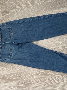 Men's Straight-Leg Blue Denim Jeans